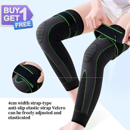 Long Compression Knee Sleeves for Comfort & Relief (2 Pieces) | Free Gift Card 🎁