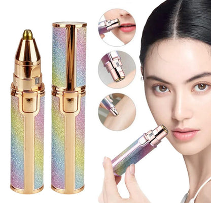 2 in 1 Facial Hair Remover | Eyebrow Trimmer | Rechargeable | Free Gift Card 🎁 - Nuvenza