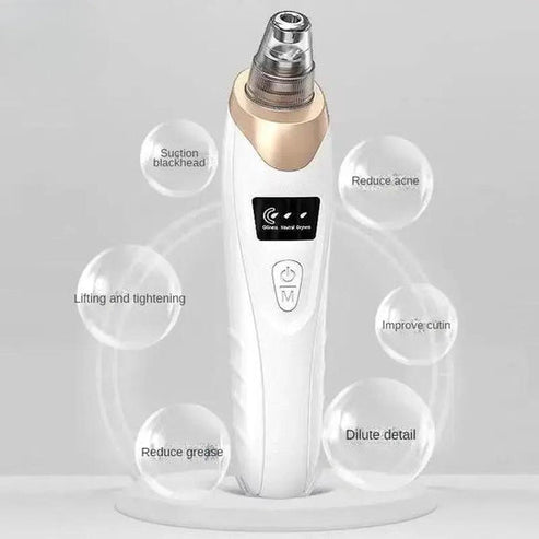 5 in 1 Blackhead remover | Derma Suction | Rechargeable | Free Gift Card 🎁 - Nuvenza