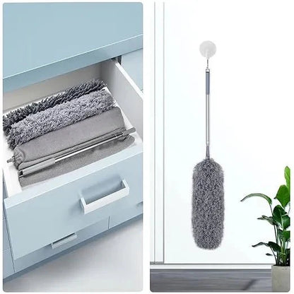 Microfiber Duster – 8Ft Extra Long Extendable Handle (Imported Quality) - Nuvenza